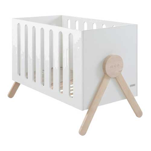 Кровать Micuna Swing Relax (Микуна Свинг Релакс) 120*60 white/water wood в Цвет Диванов