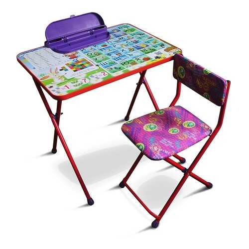 Комплект детской мебели Умняшки первоклашки цвет красный в Цвет Диванов