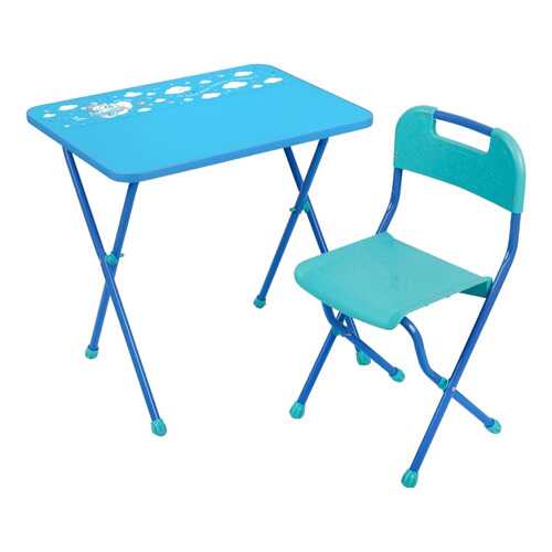 Набор детской складной мебели Алина 2 (цвет: голубой) в Цвет Диванов