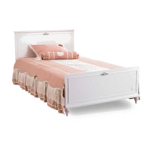 Кровать Cilek Romantica XL 120х200 см, белый в Цвет Диванов