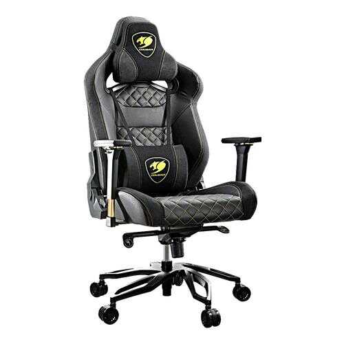 Игровое кресло Cougar THRONE (Black) в Цвет Диванов