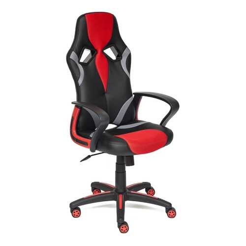 Игровое кресло TetChair Runner, красный/черный в Цвет Диванов