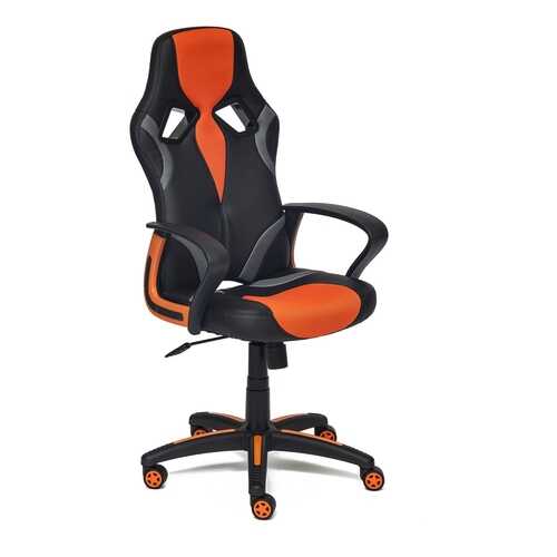 Игровое кресло TetChair Runner, оранжевый/черный в Цвет Диванов