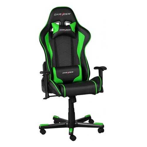 Кресло игровое DXRacer FORMULA OH/FE08/NE, черный/зеленый в Цвет Диванов