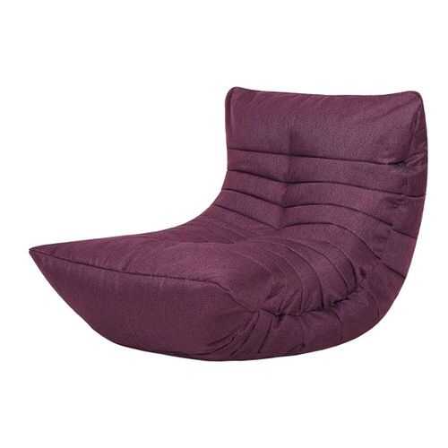 Кресло бескаркасное Папа Пуф Cocoon Chair Purple, размер L, рогожка, фиолетовый в Цвет Диванов