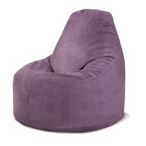 Кресло-мешок люкс MyPuff, объемный велюр, сиреневый в Цвет Диванов