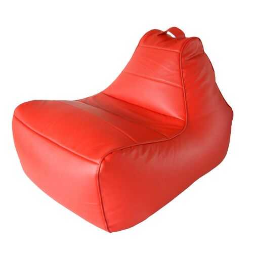 Кресло-мешок Папа Пуф Modern Lounger Red, размер L, экокожа, красный в Цвет Диванов