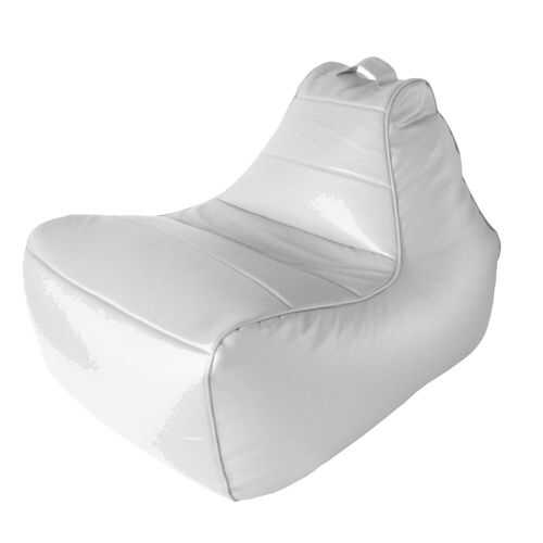 Кресло-мешок Папа Пуф Modern Lounger White, размер L, экокожа, белый в Цвет Диванов