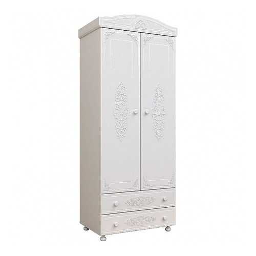 Платяной шкаф Компасс-мебель Ассоль АС-02 KOM_AC02 83,2x50x206, белое дерево в Цвет Диванов