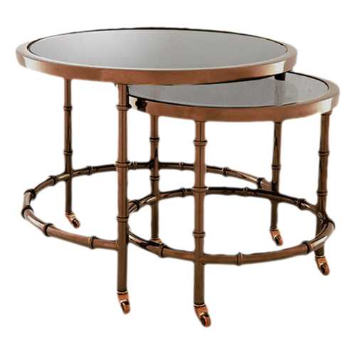 Кофейный столик ROOMERS 44х55х55 см, коричневый в Цвет Диванов