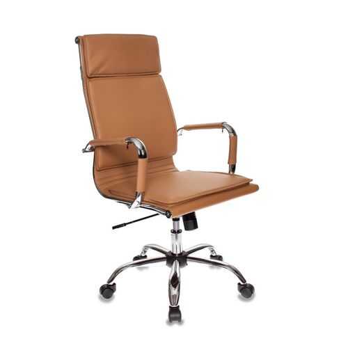 Компьютерное кресло Бюрократ 664065 CH-993/CAMEL 64х72х113 см, светло-коричневый/хром в Цвет Диванов