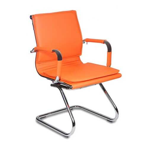 Компьютерное кресло Бюрократ 843288 CH-993-LOW-V/Orange 55х62.5х89 см, оранжевый/хром в Цвет Диванов