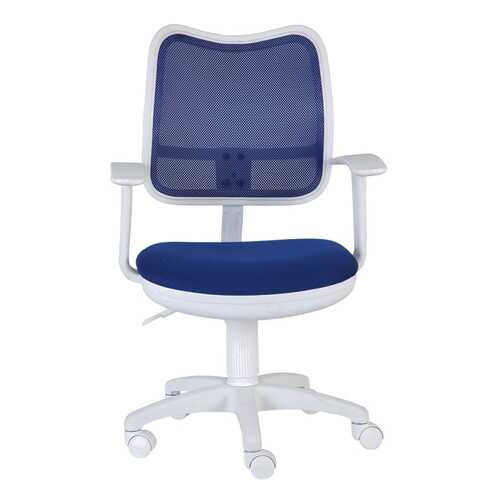 Компьютерное кресло Бюрократ CH-W797/BL/TW-10, белый/синий в Цвет Диванов