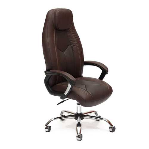 Кресло руководителя TetChair Boss 2tone, коричневый в Цвет Диванов