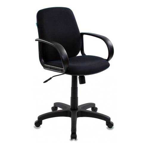 Офисное кресло Бюрократ CH-808-LOW/BLACK, черный в Цвет Диванов
