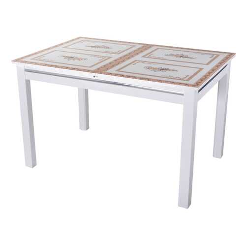 Кухонный стол Домотека 75x120x80 см, белый в Цвет Диванов